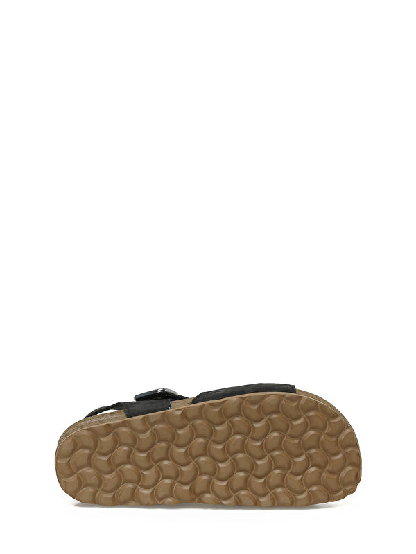 166934.Z5FX Siyah Kadın Düz Sandalet - Görsel 7