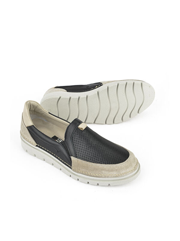 Kadın Hakiki Deri Ayakkabı 1511035Z6205 Siyah - Görsel 5