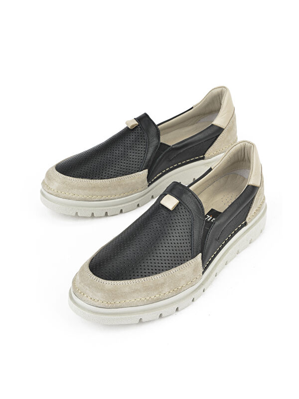 Kadın Hakiki Deri Ayakkabı 1511035Z6205 Siyah - Görsel 6