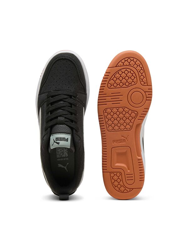 Rebound V6 Lo Mid 90s Jr Çocuk Siyah Sneaker - Görsel 6