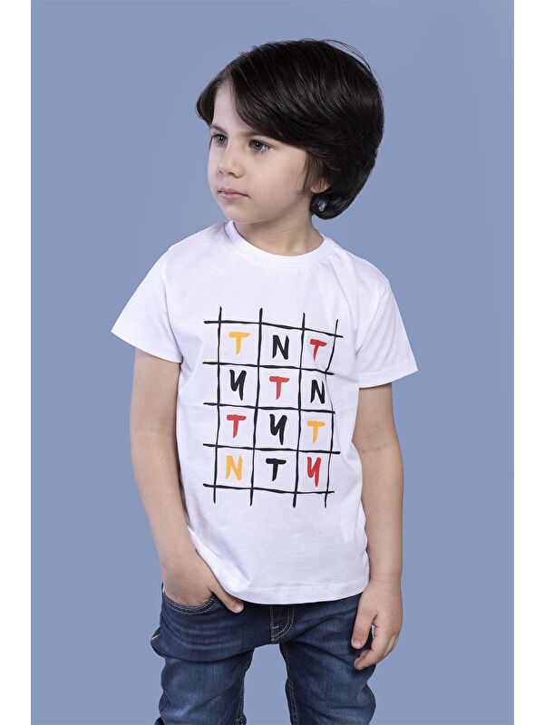 Toontoykids Erkek Çocuk Baskılı Tişört