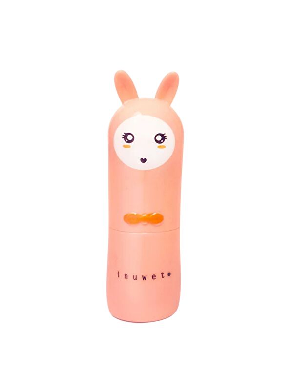 Inuwet Bunny Lip Balm Vanilla Coco-Turuncu-3+ Yaş