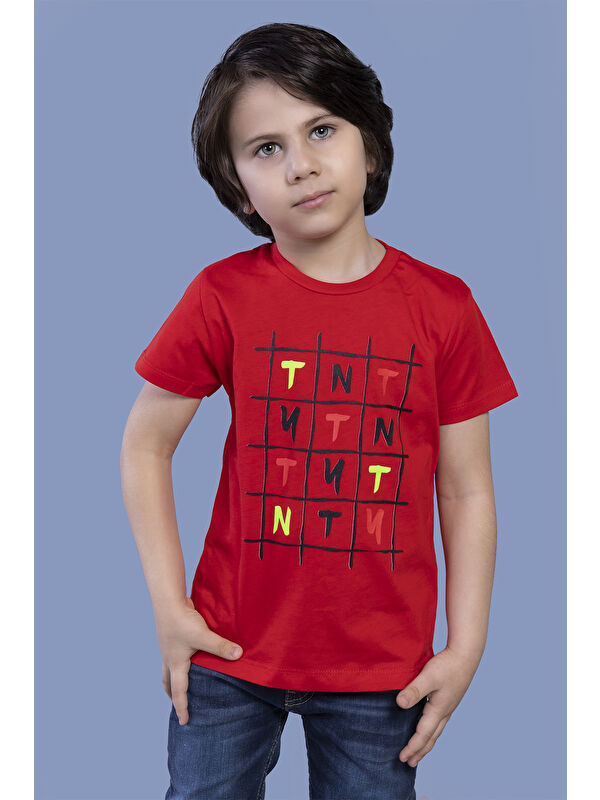 Toontoykids Erkek Çocuk Baskılı Tişört