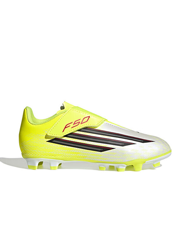 Adidas F50 Club Vel Fg/Mg Genç Çoklu Çim Zemin Kramponu JS1489 Sarı