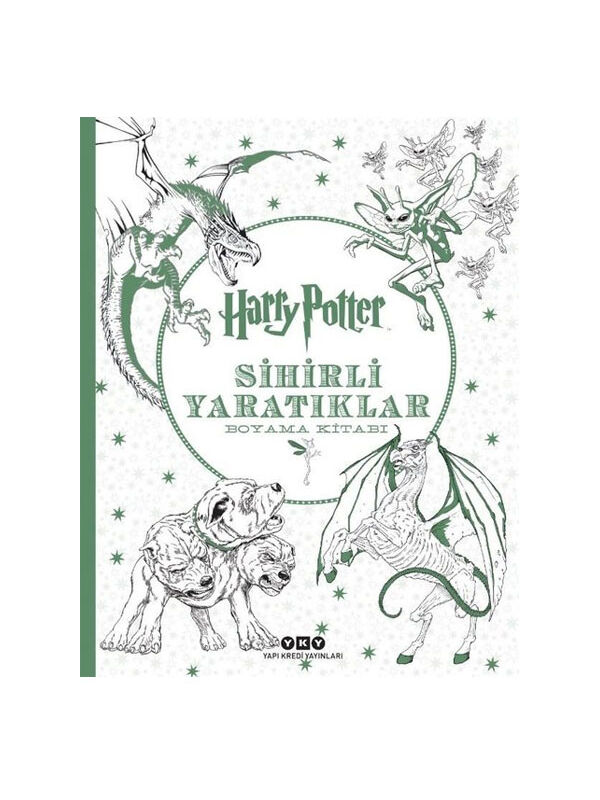 Yapı Kredi Yayınları Harry Potter Sihirli Yaratıklar Boyama Kitabı Hazel Bilgen Yapı Kredi YayınlarıRenk: Renkli
