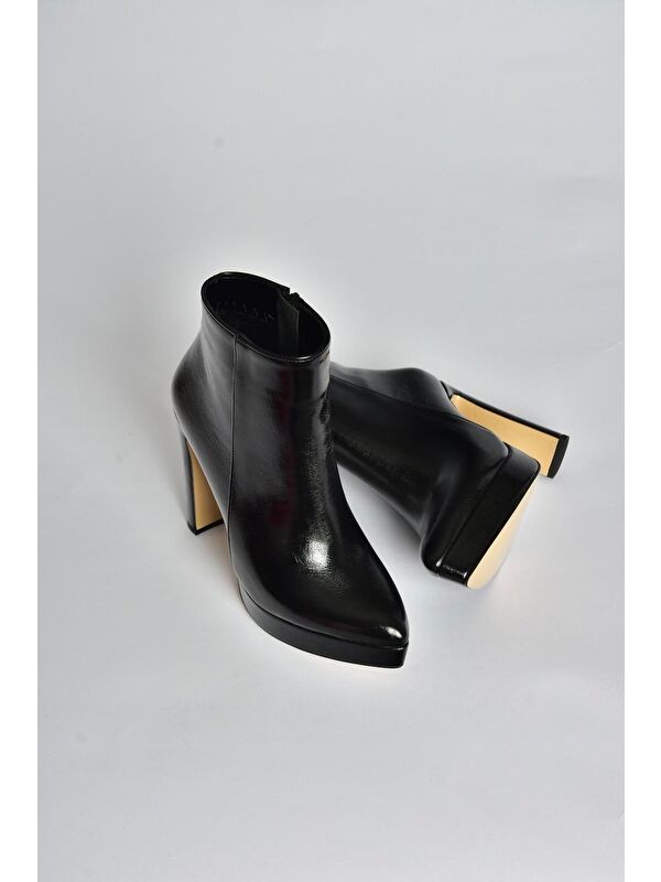 Siyah Kadın Bot V820660160 - Görsel 2