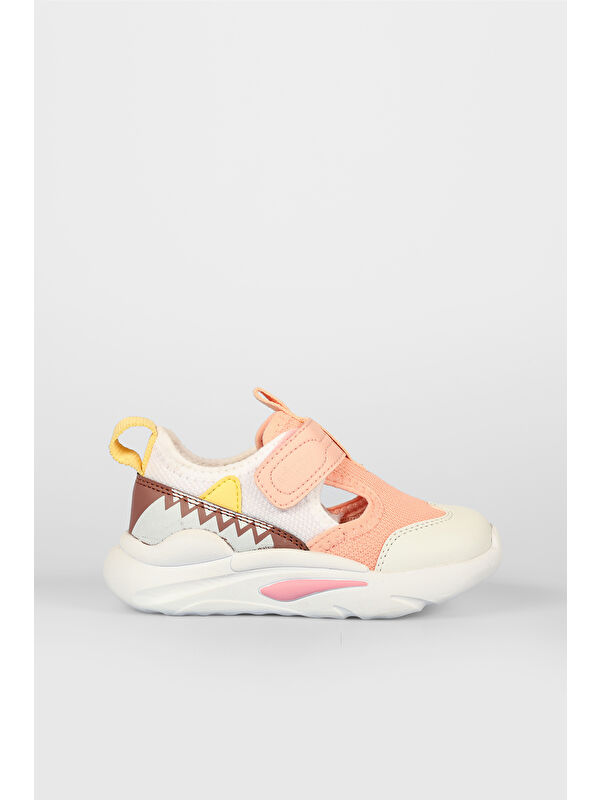 Canga Basic Kız Okul Öncesi Pudra Spor Ayakkabı - Görsel 2