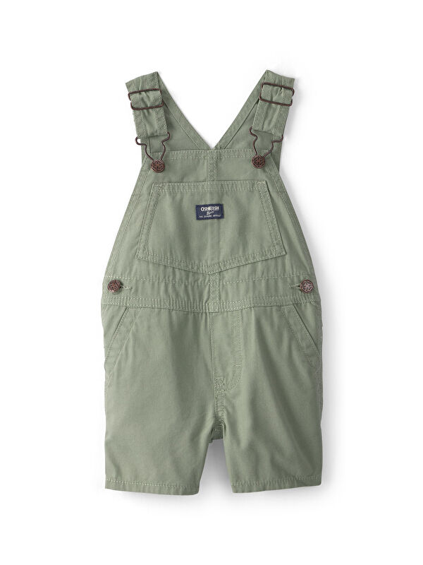 Oshkosh Erkek Bebek Salopet Şort 6 Ay-24 Ay Yeşil