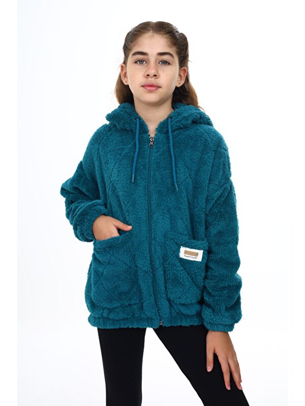 Toontoykids Kız Çocuk Pelüş Hırka