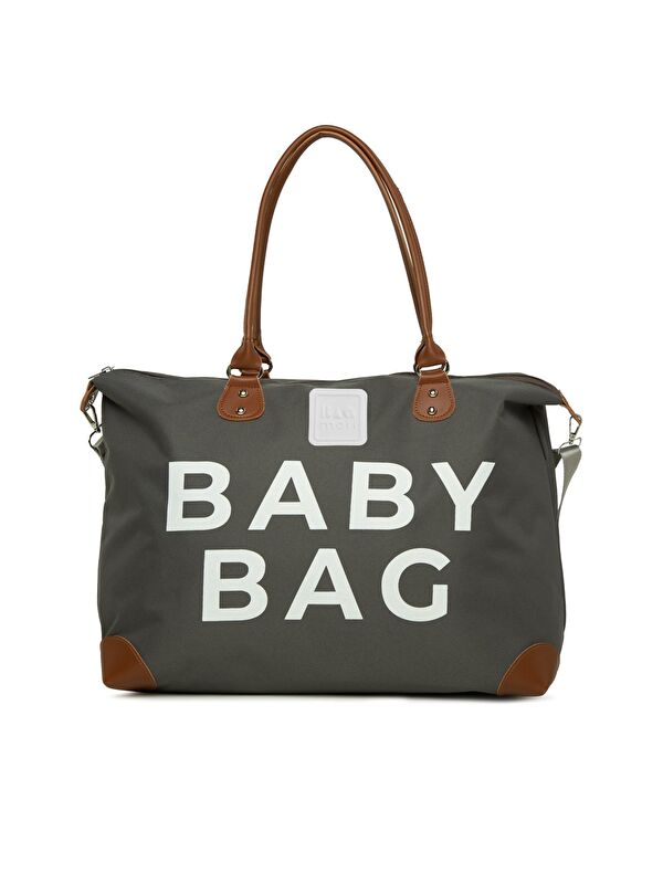 Bagmori Baby Bag Baskılı Garnili Anne Bebek Çantası