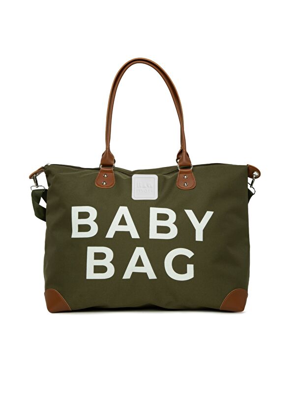 Bagmori Baby Bag Baskılı Garnili Anne Bebek Çantası