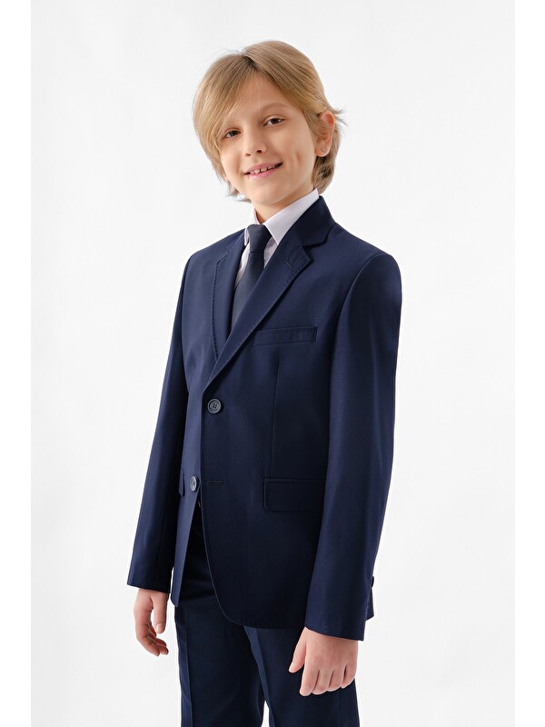 Doctor Junior Lacivert Erkek Çocuk Takım Elbise T03