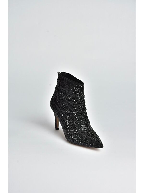 Siyah Kadın Bot V572127214 - Görsel 6