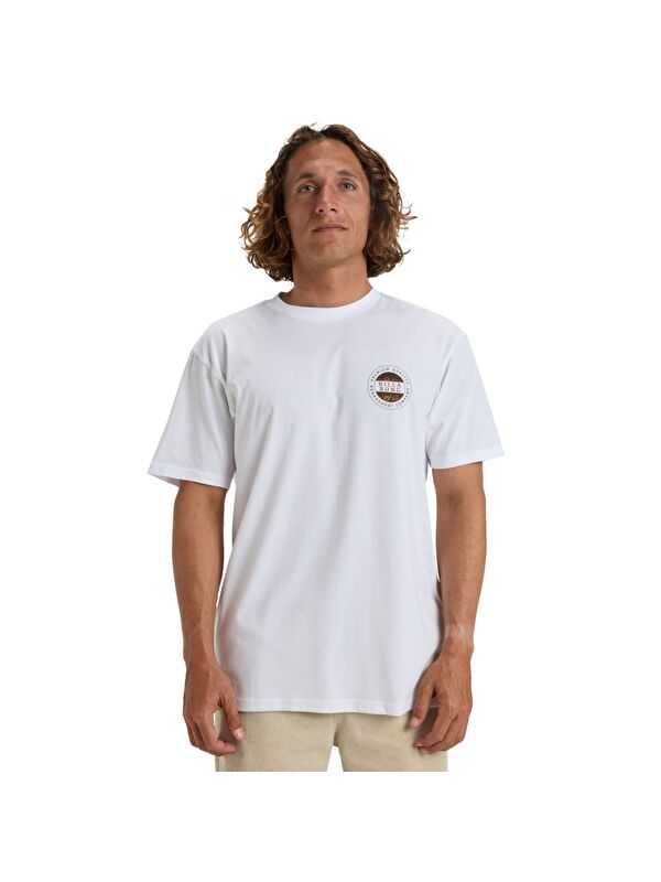 Billabong Rotor Fill Ss Erkek Beyaz Tişört