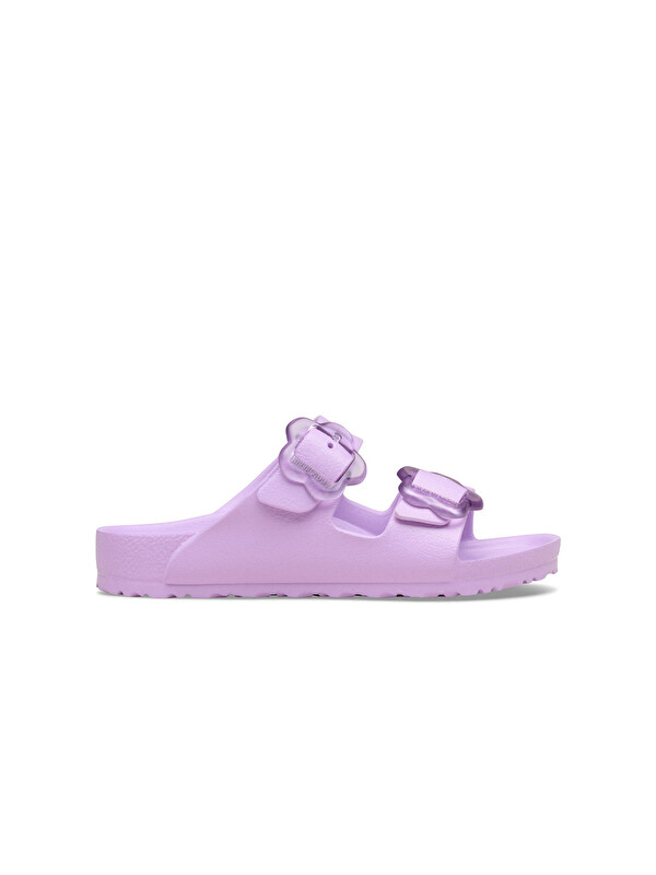 Birkenstock Kız Çocuk Terlik 1031262 ARIZONA KIDS EVA FLOWER BUCKLE CROCUS