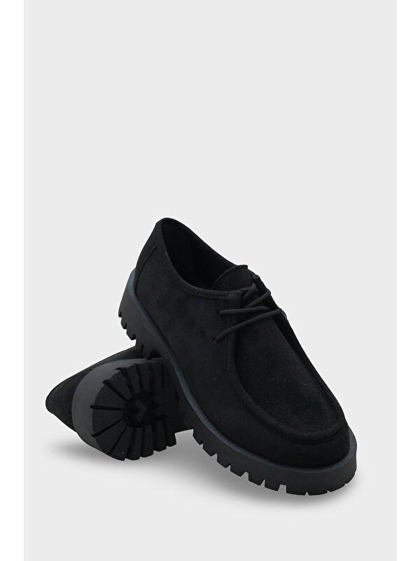 Shelly Trak Tabanlı Süet Kadın Loafer Ayakkabı - Görsel 6