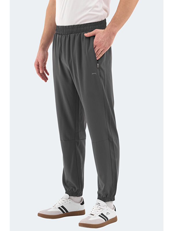 SLAZENGER RUSLAN  Erkek Jogger Eşofman Altı Koyu Gri