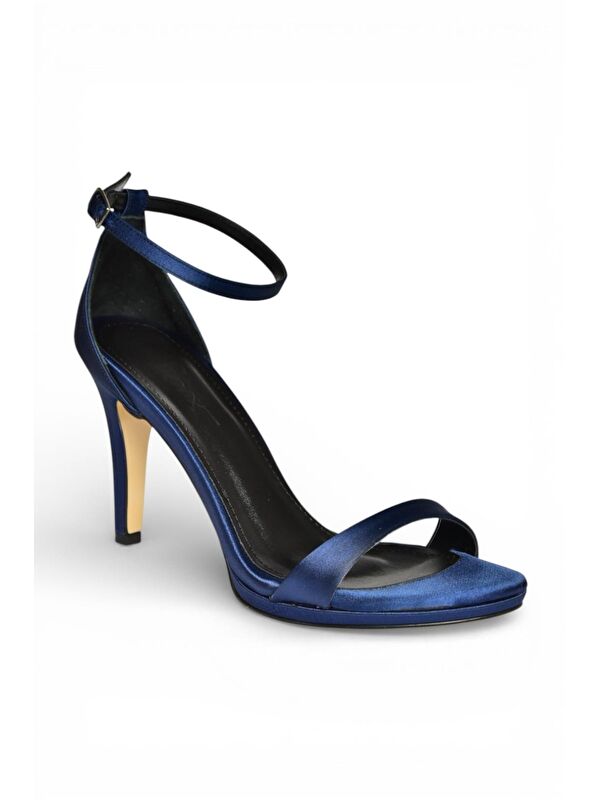 Fox Shoes Lacivert Kadın Topuklu Ayakkabı Y569716904