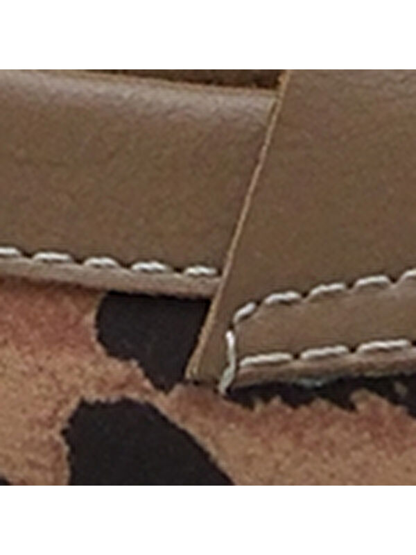 Caren Leopar Kadın Loafer Ayakkabı - Görsel 8