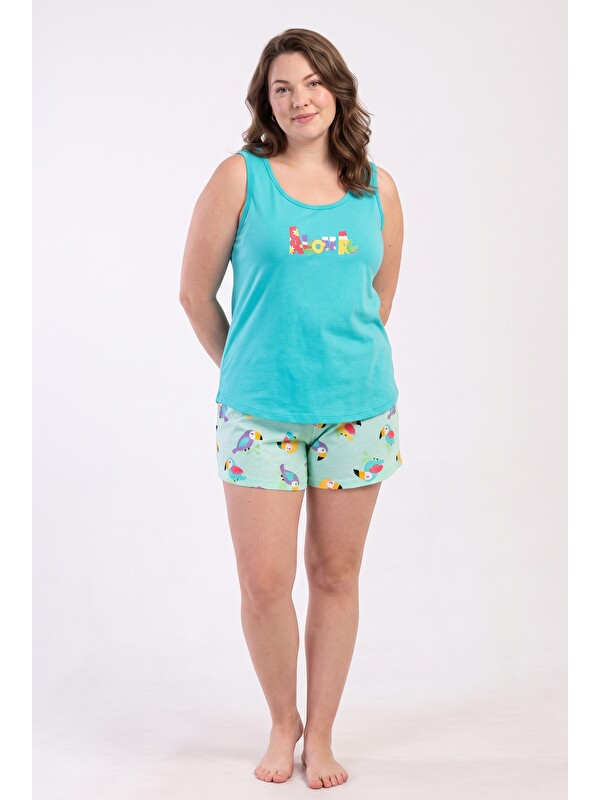 Stil Diva Şortlu Kadın Pijama Takımı