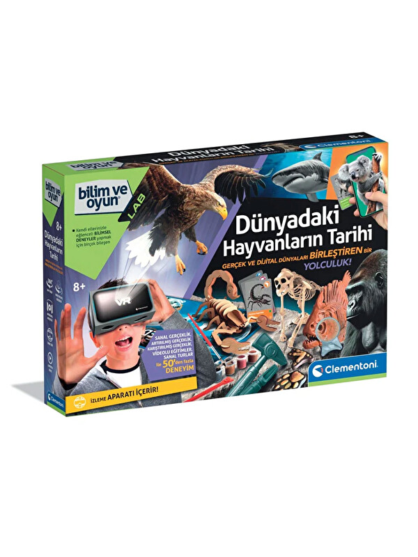 Clementoni Bilim Ve Oyun Dünyadaki Hayvanların Tarihi 64093