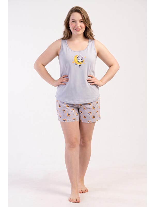 Stil Diva Şortlu Kadın Pijama Takımı