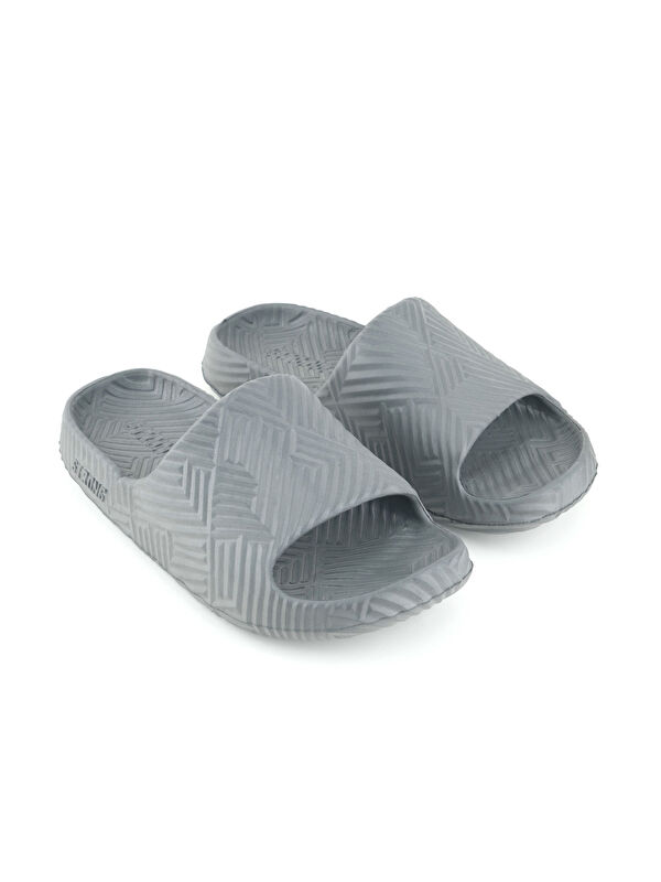 Erkek Yazlık Eva Ev Bahçe Banyo Esnek Islak Zemine Uygun Terlik - Görsel 4