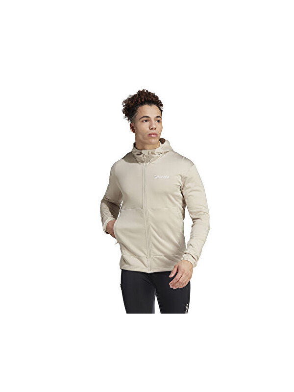 Adidas Xpr Lt Fl H J Erkek Outdoor Ceketi IB1827 Krem