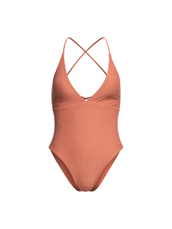 Roxy Coconut Crew Strappy Hl Op Kadın Turuncu Mayo