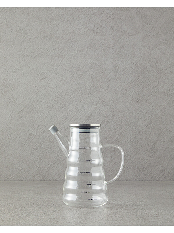 English Home Ornella Borosilikat Yağdanlık 600 ml Şeffaf