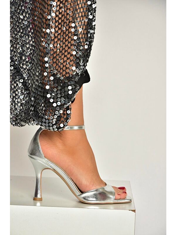 Fox Shoes Siyah Fox Shoes Topuklu Kadın Ayakkabı Y569823309