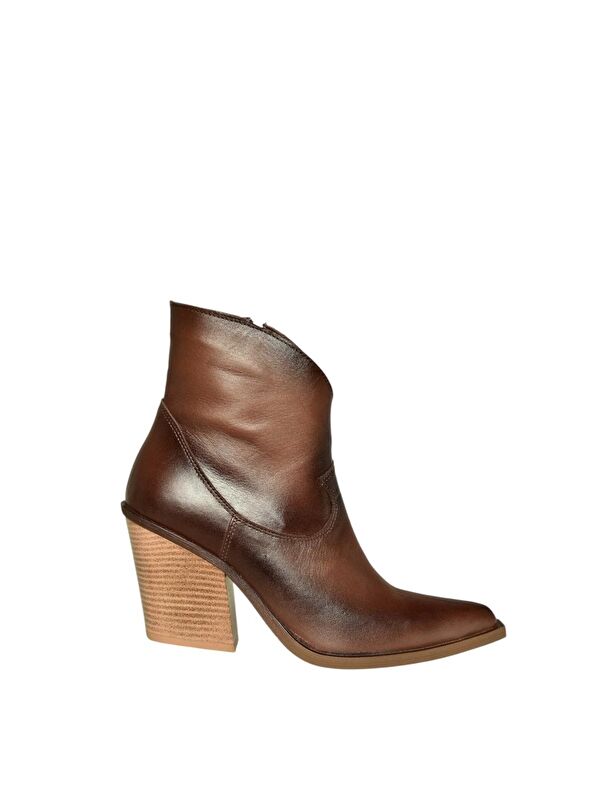 Kahverengi Kadın Bot V654081903 - Görsel 7