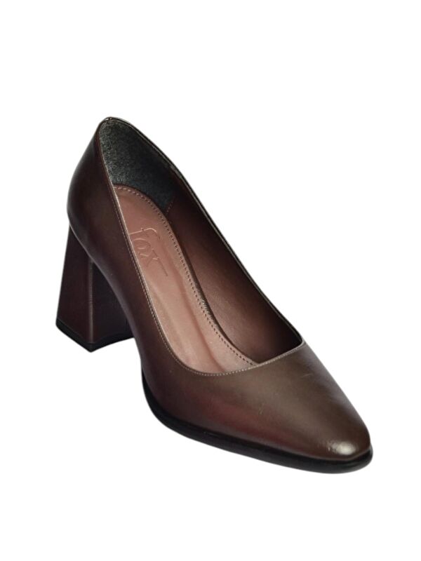 Kahverengi Kadın Topuklu Ayakkabı V676680060 - Görsel 4