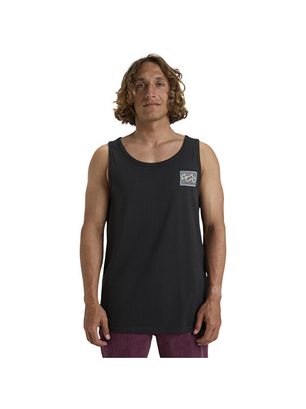Billabong Crayon Wave Tk Erkek Kolsuz Siyah Spor Tişört
