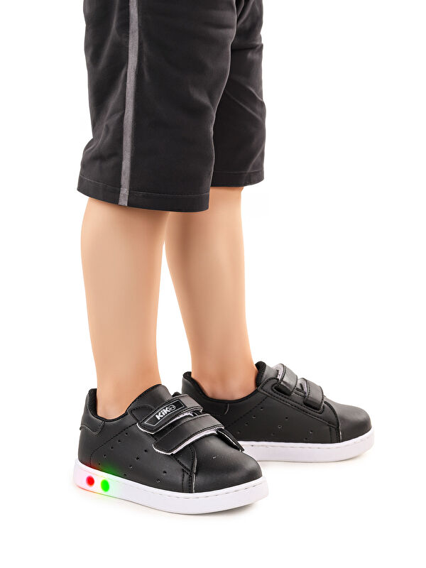 Royzo Cırtlı Işıklı Kız Çocuk Spor Ayakkabı - Görsel 4