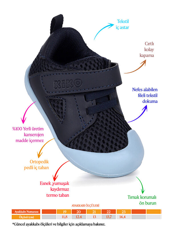 Puppies Cırtlı Kız Bebek İlk Adım Ortopedik Günlük Ayakkabı - Görsel 3