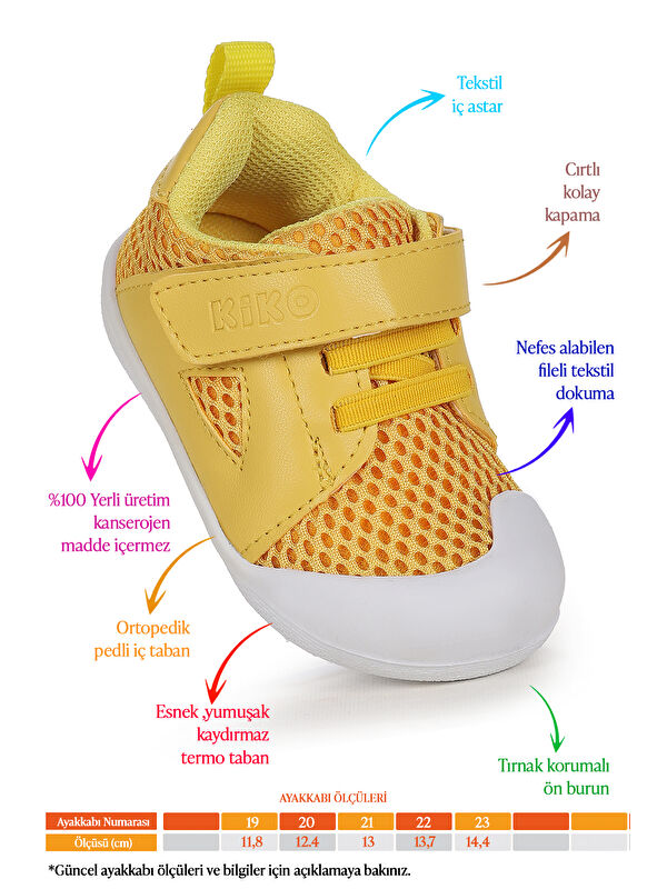 Puppies Cırtlı Kız Bebek İlk Adım Ortopedik Günlük Ayakkabı - Görsel 3