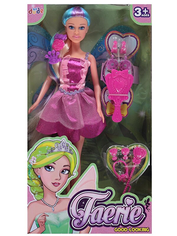 Seher Hediyelik Eşya Seher Oyuncak Oyuncak Bebek 30 cm - Fusya