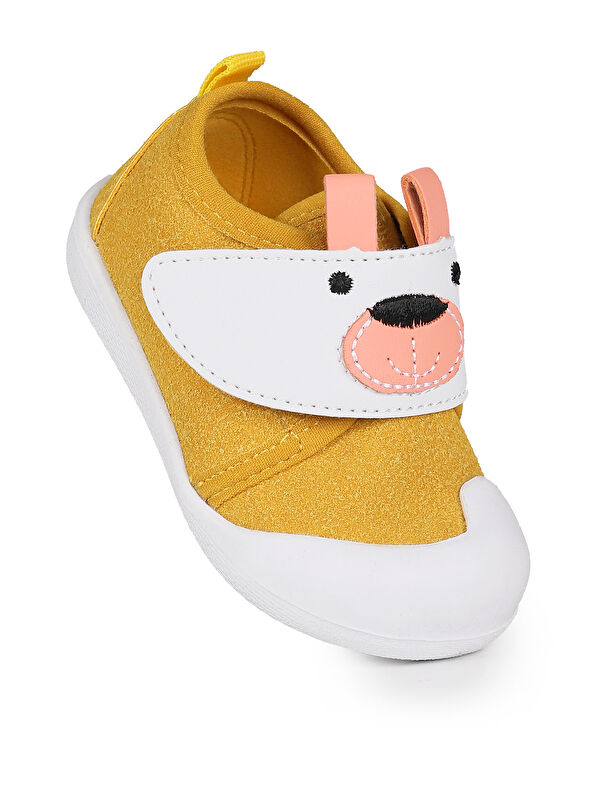 Winni Cırtlı Kız Bebek İlk Adım Ortopedik Günlük Ayakkabı - Görsel 2