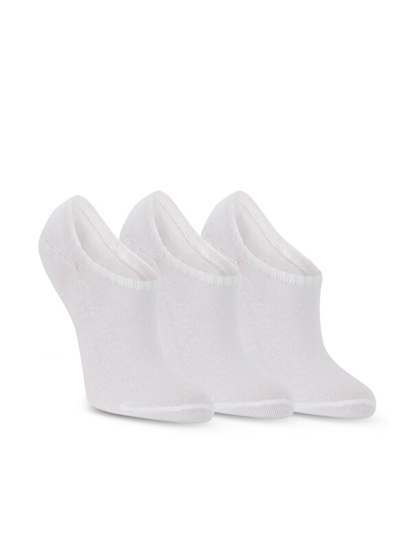 SLAZENGER JASIRA 3 lü Kadın Beyaz Çorap