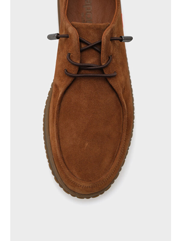 Carrol Süet Deri Kadın Loafer - Görsel 4