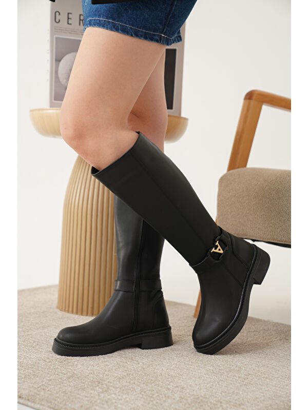 Amirra Soğuk Geçirmez Kışlık Kadın Çizme - Görsel 3