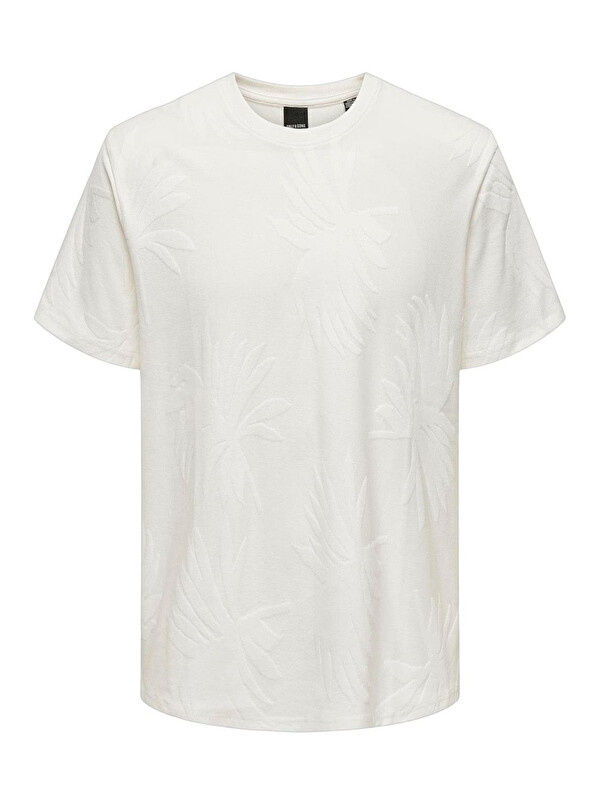 Only&Sons Onsmarco % 100 Pamuk Relaxed Fit Bisiklet Yaka Tişört 22029457