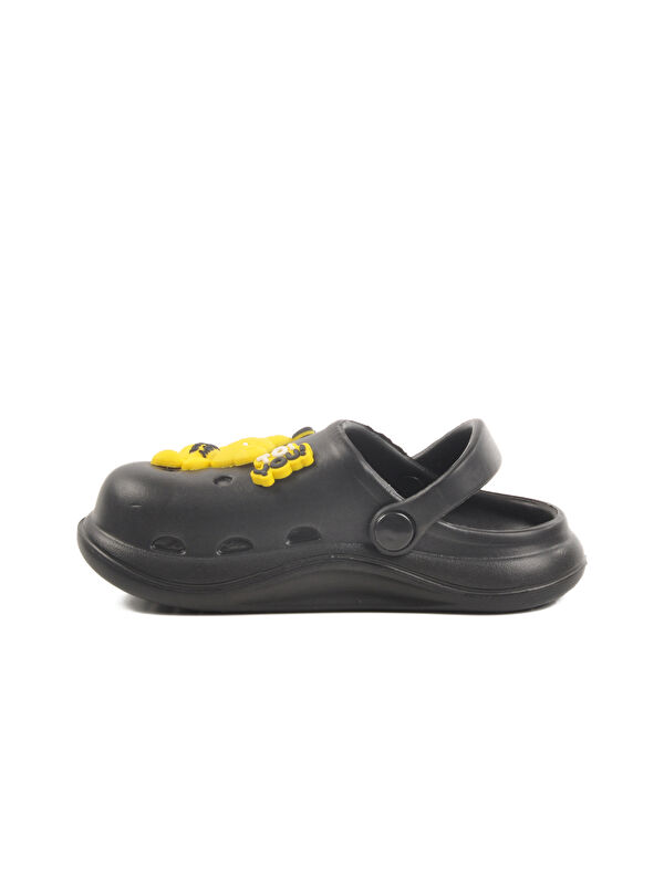 Siyah Eva Hafif Kız Çocuk Sabo Terlik 303 P - Görsel 3