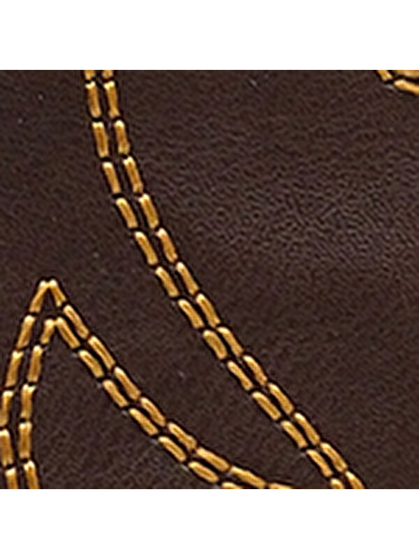 Malina Sivri Burunlu Nakışlı Kadın Kovboy Çizme - Görsel 9