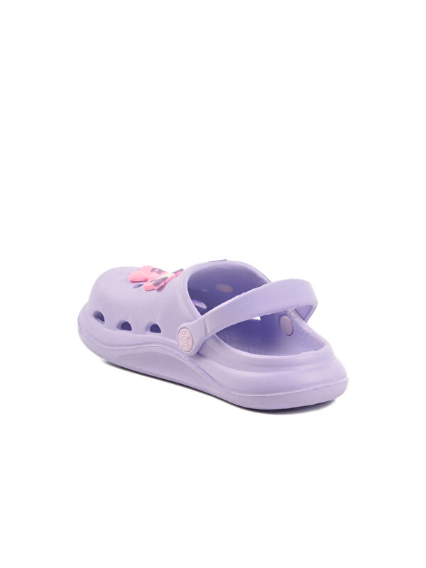 Lila Eva Hafif Kız Çocuk Sabo Terlik 303 F - Görsel 5