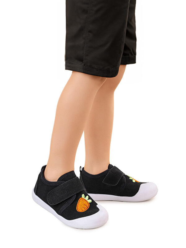 Strawberry Cırtlı Kız Bebek İlk Adım Ortopedik Günlük Ayakkabı - Görsel 4