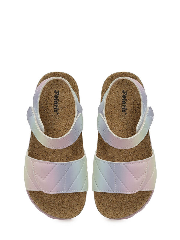 VIVI.P5FX Çok Renkli Kız Çocuk Sandalet - Görsel 5