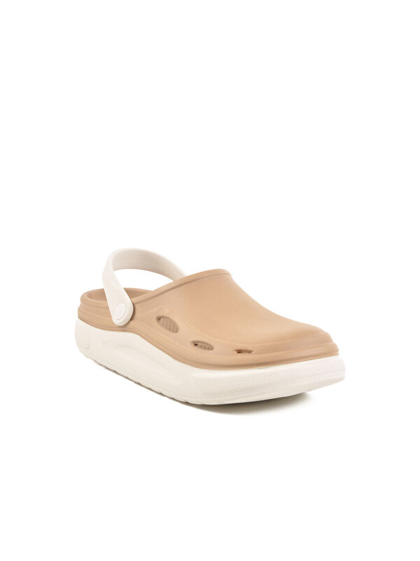 Bej Hafif Eva Erkek Sabo Terlik M - Görsel 4