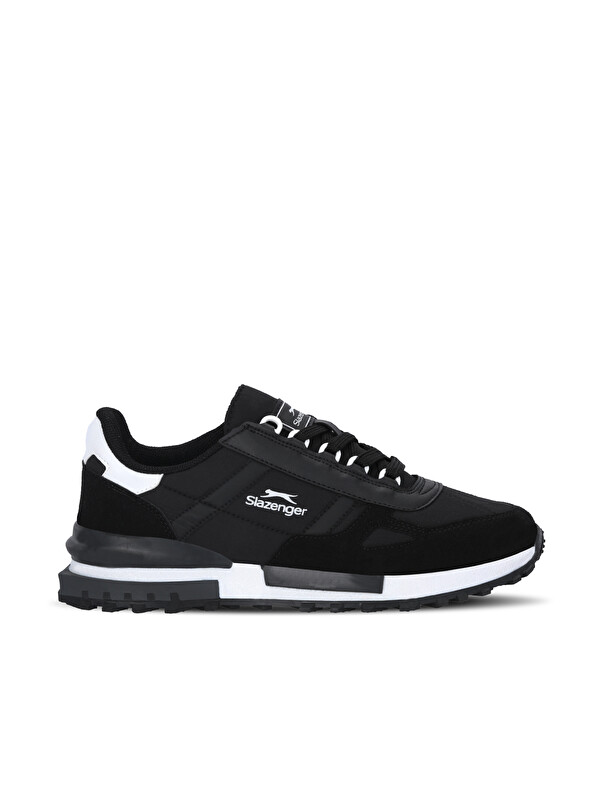 SLAZENGER SUPERNOVA I Erkek Siyah / Beyaz Günlük Spor Ayakkabısı